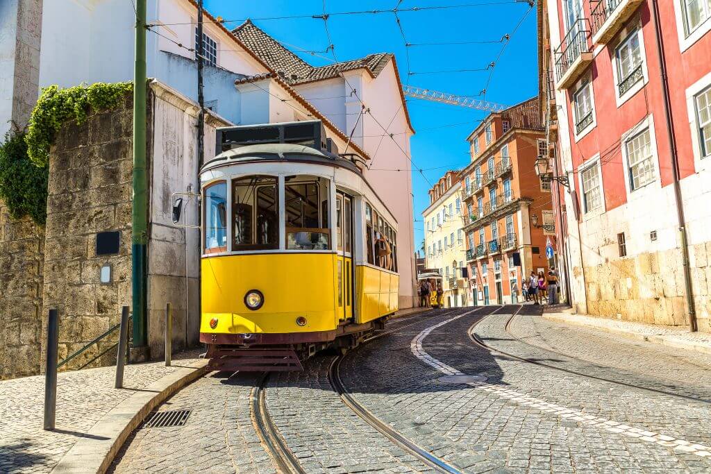 Porto Douro river and Dom Luis I bridge representing Portugal lifestyle and investment destination